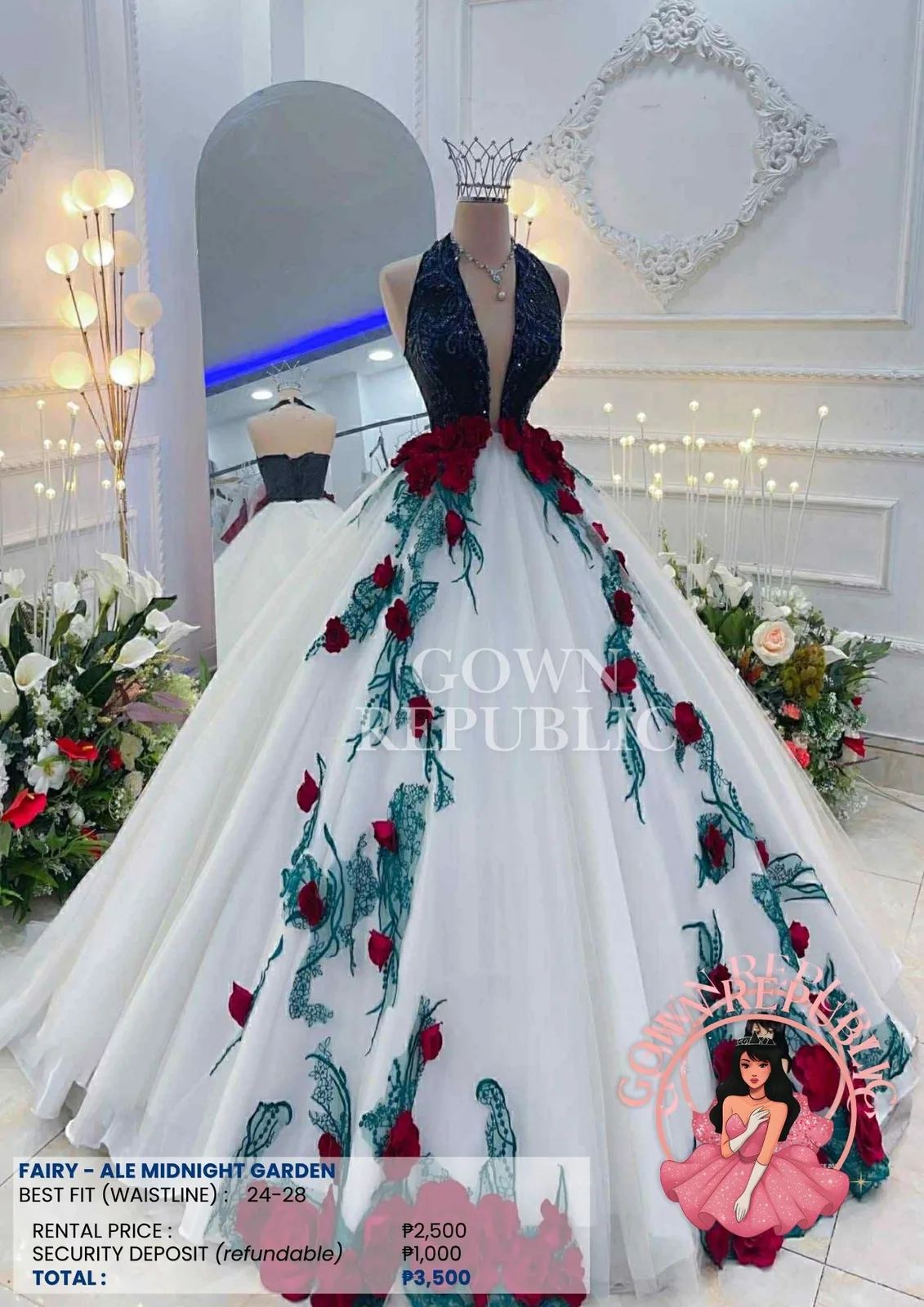 Ball Gowns: Blue 140